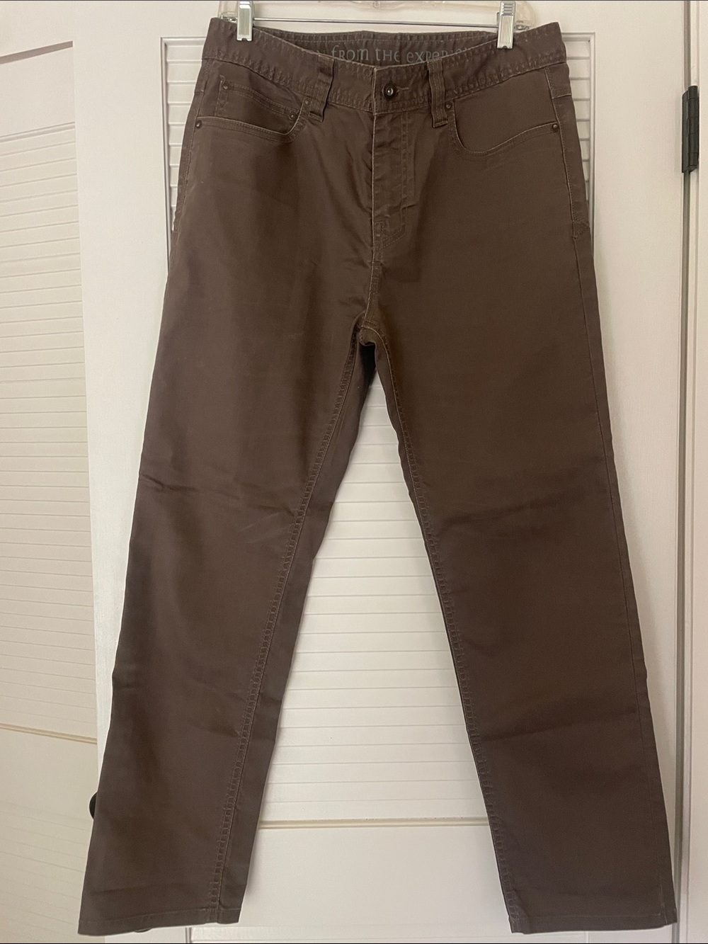 Prana Slim Fit Pants in brown. Size 32W x 30L Men’s